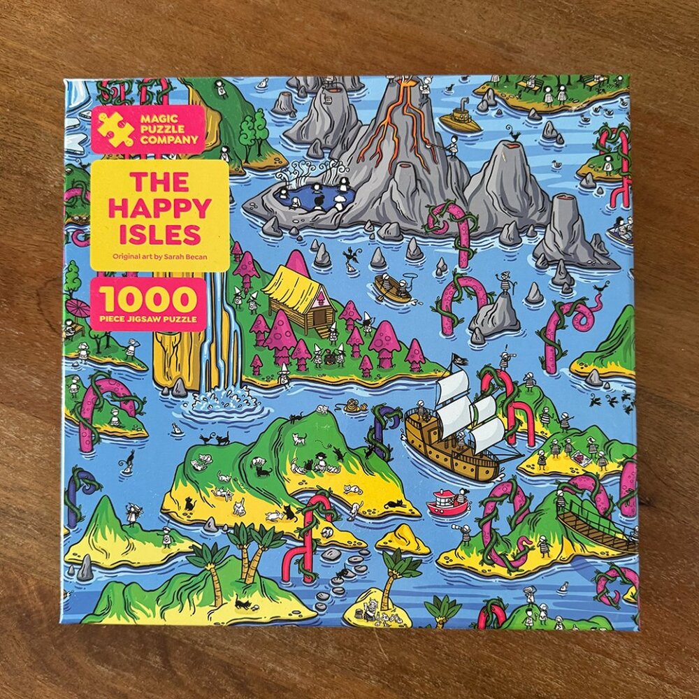 Magic Puzzle Company - The Happy Isles - 1000 Piece Puzzle